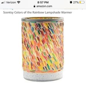 Scentsy colors of the rainbow warmer